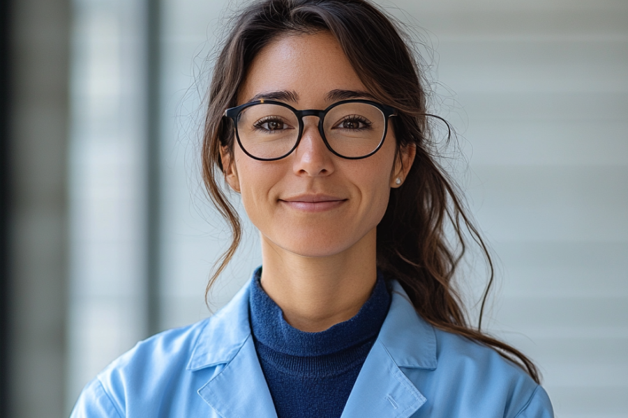Tailored Lab Coat
